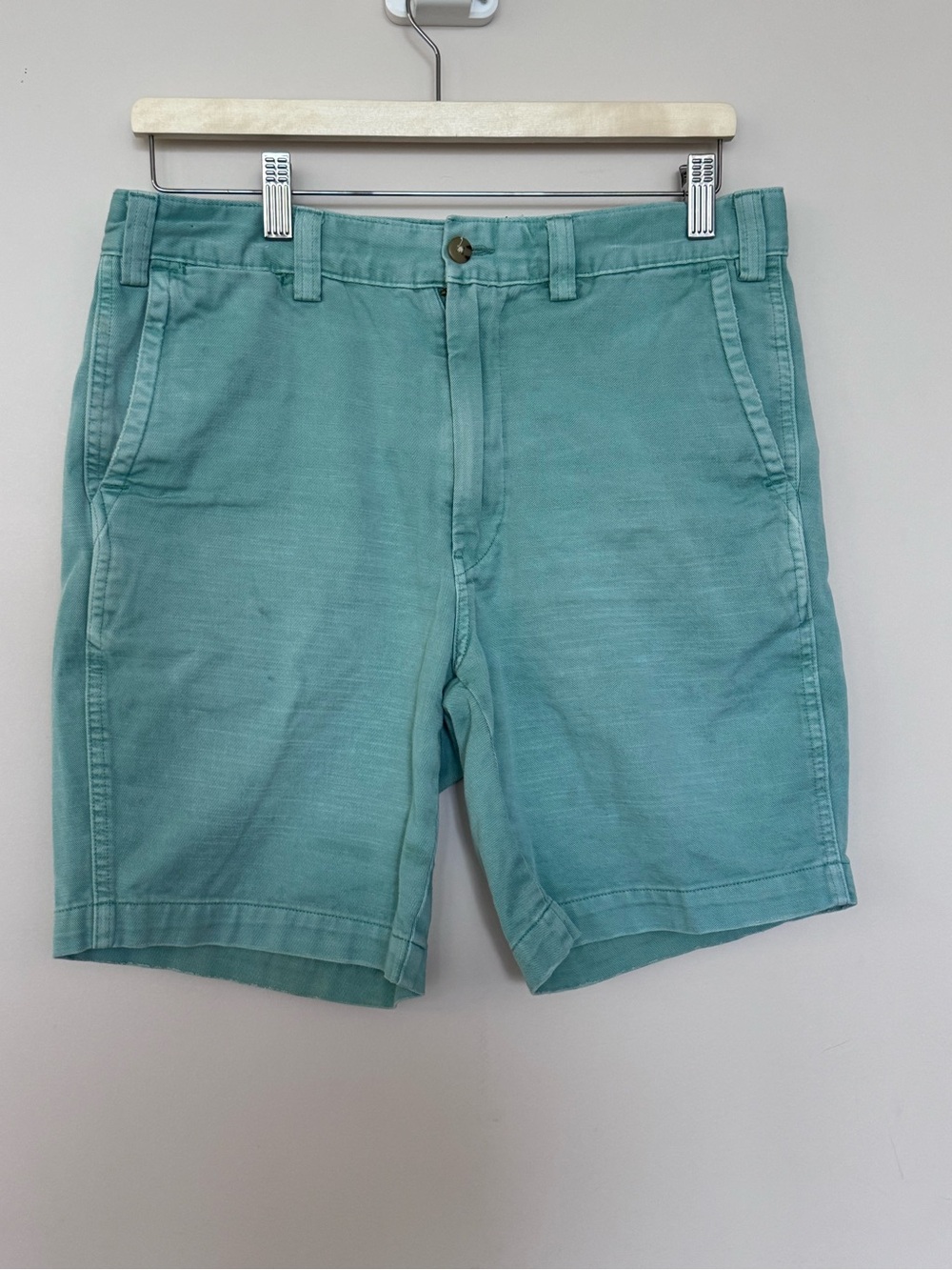 Polo By Ralph Lauren Men's The Salinger Chino Straight Fit Teal Shorts Casual